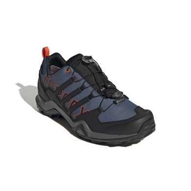 adidas Trail-butów trekkingowych Terrex Swift R2 GTX (wytrzymały, wodoodporny) stalowoniebieski mężczyźni